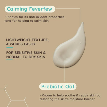 Face CALM+RESTORE Triple Oat Serum (1 X 30Ml), Instantly Smoothing Face Serum with Triple Oat Complex and Calming Feverfew for Fortified Skin, 24H Moisturisation, Face Care for Sensitive Skin