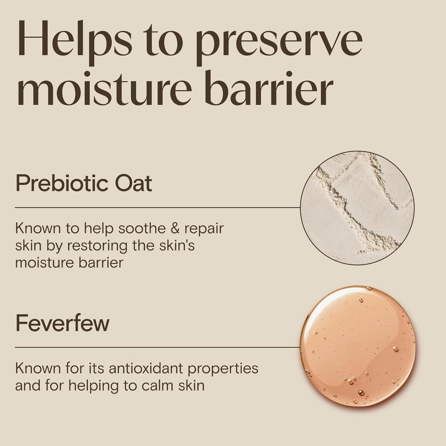 Nourishing Oat Cleanser for Sensitive Skin